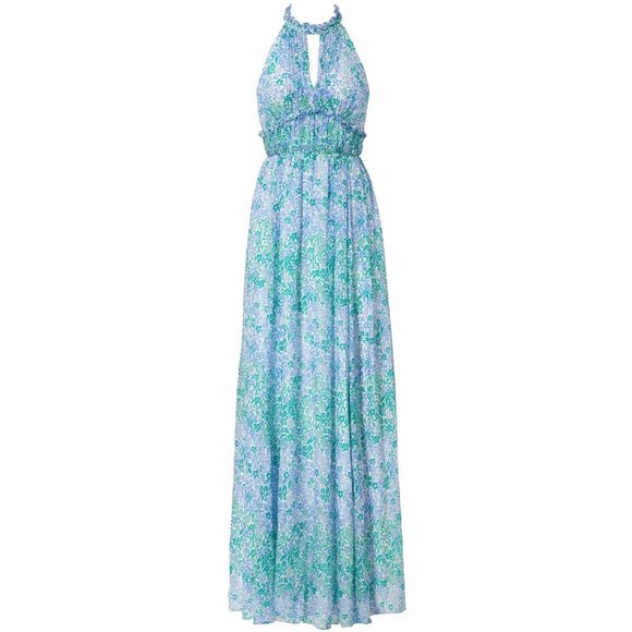 Shoshanna Printed Esther Maxi Dress 4 - Picture 4 of 8